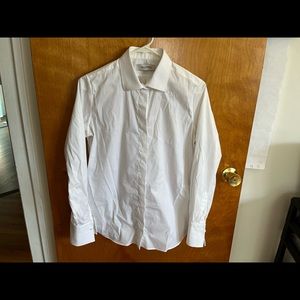 ||SOLD|| Valentino Womens collared white button down shirt sz 44